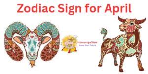 Zodiac Signs Dates April