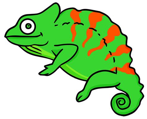 Chameleon clipart free images 2 - WikiClipArt