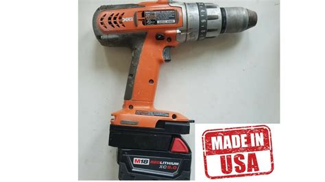 Ridgid 18v tools to M18 battery adapter | All Homestead Reviews