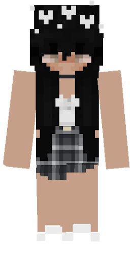 pink and grey hd girl with hearts | Nova Skin Minecraft Skins Hd, Minecraft Skins Kawaii ...