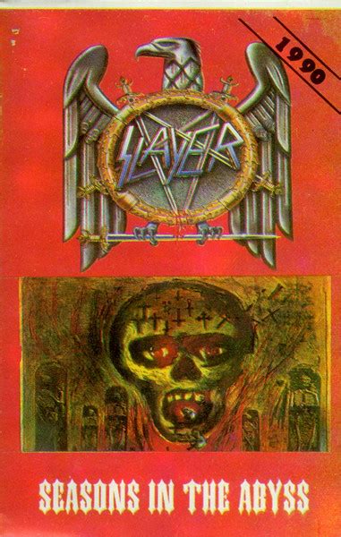 Slayer - Seasons In The Abyss (1990, Cassette) | Discogs