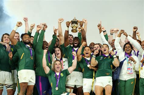 The Springboks are on top of the World Rugby rankings