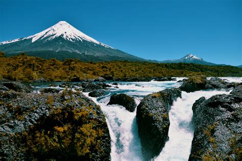 Saltos del Petrohue in Puerto Varas, Chile | Landscape scenery, Places around the world ...