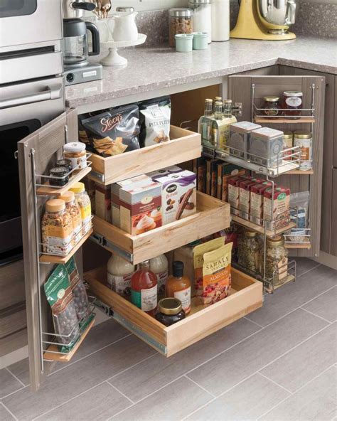 Kitchen Cabinets Storage Options