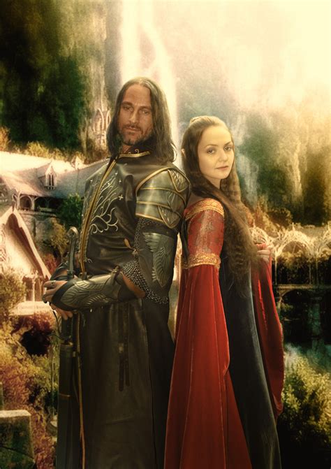 Arwen and Aragorn in Rivendell by Ungalianta on DeviantArt