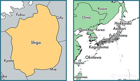 Shiga prefecture, Japan / Map of Shiga, JP / Where is Shiga prefecture ...