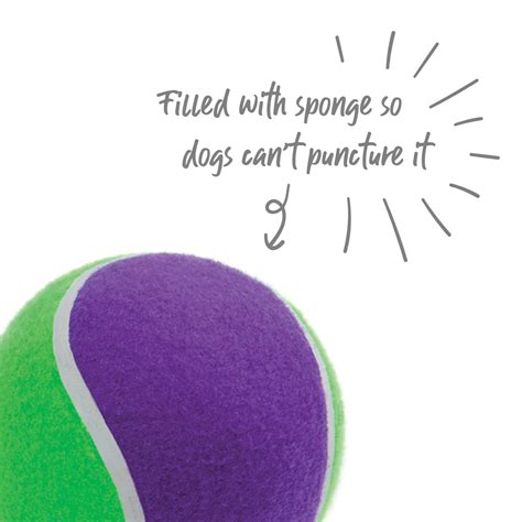Kazoo Puncture Proof Tennis Ball - Extra Large - Fetch Toys