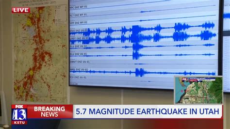 LIVE BLOG: 5.7 earthquake, dozens of aftershocks hit Wasatch Front