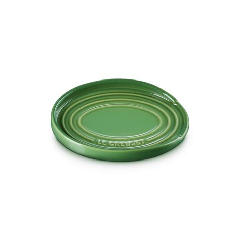 Le Creuset Stoneware Oval Spoon Rest Bamboo