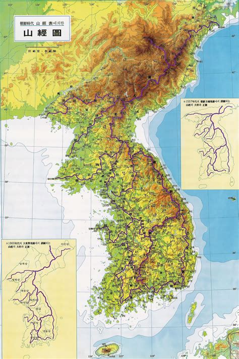 Maps of South Korea | Detailed map of South Korea in English | Tourist map of South Korea | Road ...