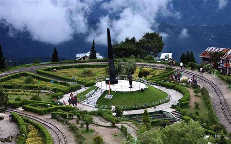 Batasia Loop in Darjeeling - Experience the Toy Train Ride