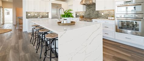 New Calacatta Laza Quartz - Q™ Premium Quartz - MSI Quartz