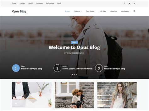 30+ Clean and Lightweight Free WordPress Blog Themes 2024