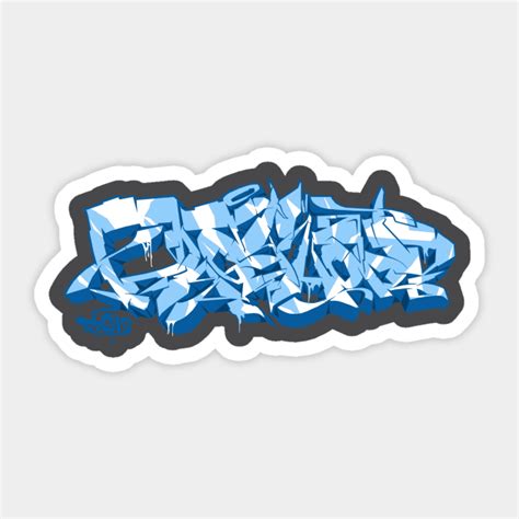 Graffiti Ice Style - Graffiti Apparel - Sticker | TeePublic