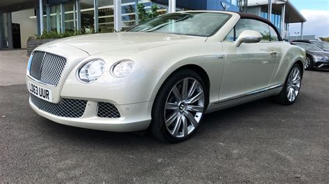 Bentley used car Continental GT Convertible White