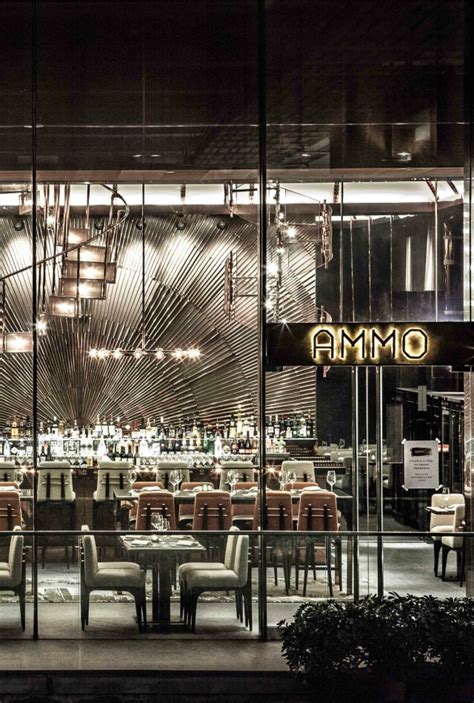 Restaurant Interior Ideas: Ammo