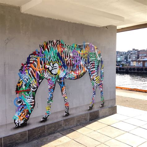 Martin Whatson paints a series of new pieces in Oslo, Norway ...