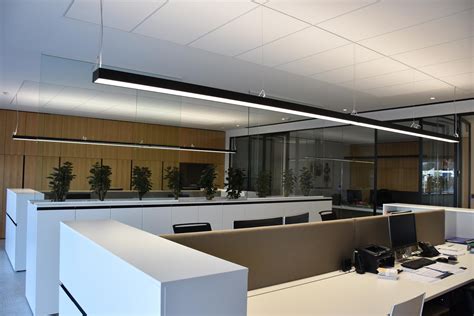 Visual Comfort with an Elegant Lighting Solution in a New Office Building - LED LUKS