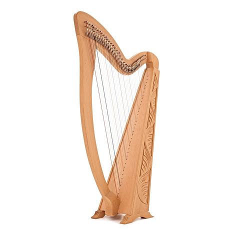 36 String Harp with Levers by Gear4music at Gear4music