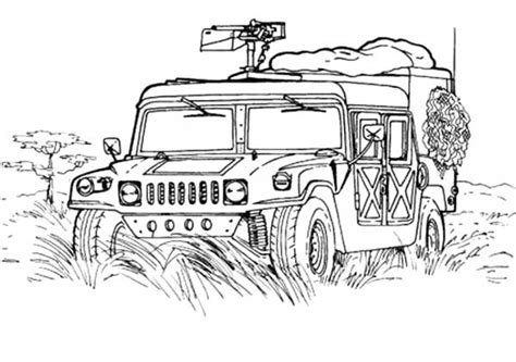 Get This Army Truck Coloring Pages Free to Print 9862vbbn