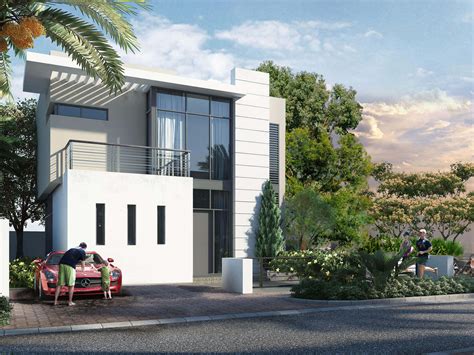 VD2 Villas by Damac- Damac Hills villas with swimming pools - Offplan Finder