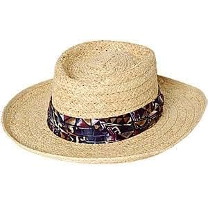 Amazon.com: Dorfman Pacific Raffia Packable Straw Hats: Clothing