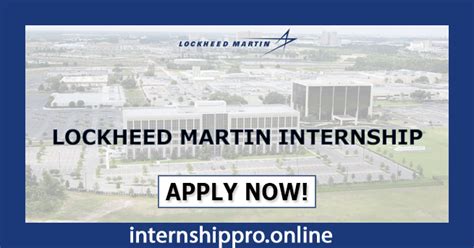 Lockheed Martin Internship | Positions in Engineering 2024