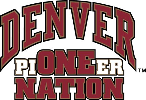 Denver Pioneers Secondary Logo - NCAA Division I (d-h) (NCAA d-h ...