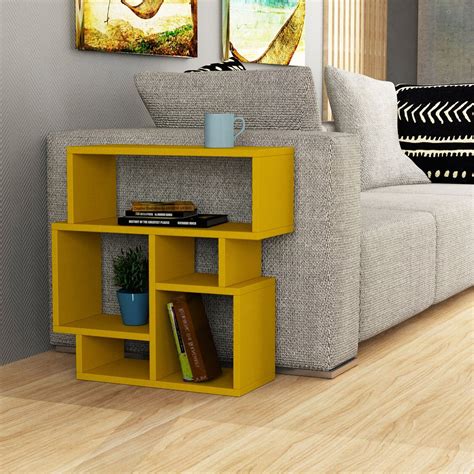 Bookcase Through End Tables