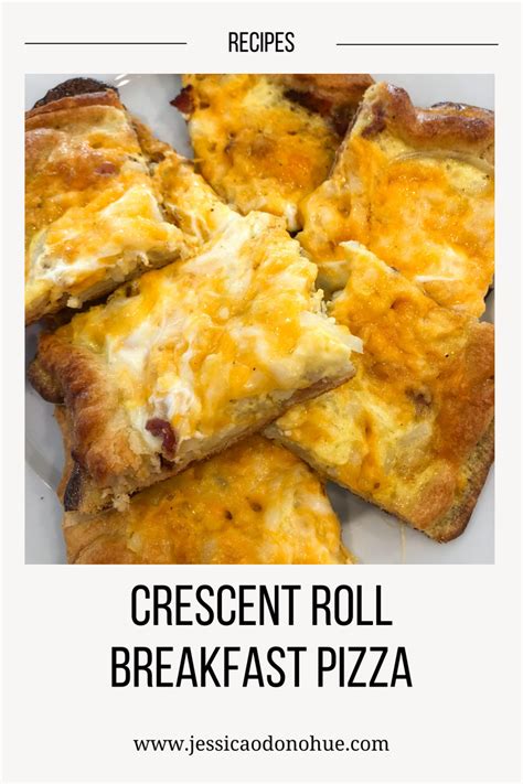 Crescent roll breakfast pizza – Artofit