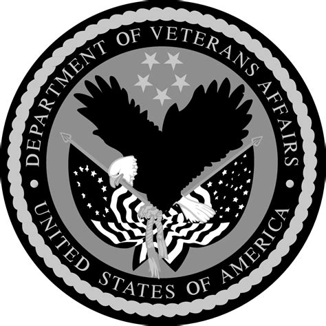 US Department of Veterans Affairs Logo Black and White – Brands Logos