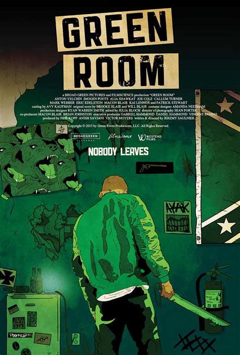 Green Room Movie POSTER 27" x 40" Style A - Walmart.com