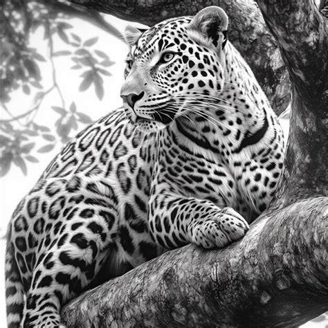 Premium Photo | Leopard closeup image