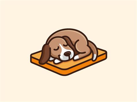 Sleeping Dog | Sleeping dogs, Dog illustration art, Sleeping drawing