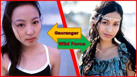 Power Rangers Wild force VS Hyakujuu Sentai Gaoranger(Cast Comparision)|PowerRangers vs ...