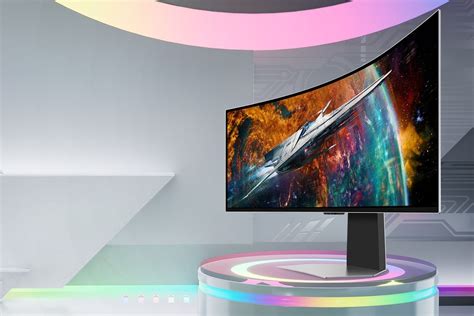 Samsung's 49-inch Odyssey OLED G9 curved gaming monitor is now ...