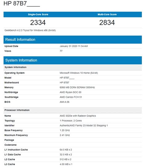 Informática Sin Limites: Filtrado un desconocido AMD 3020e