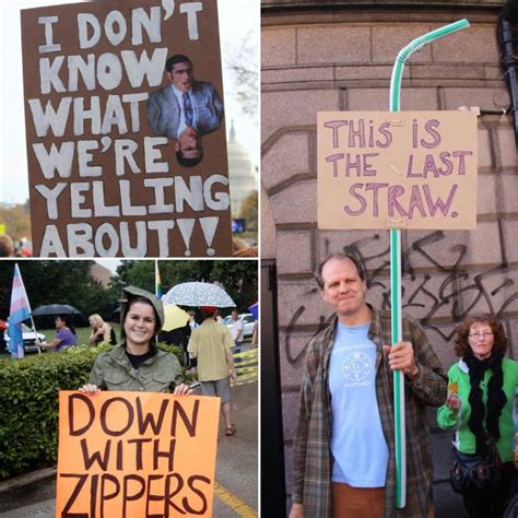 21 Funny Protest Signs That Are Here to Make You Laugh | Pleated Jeans