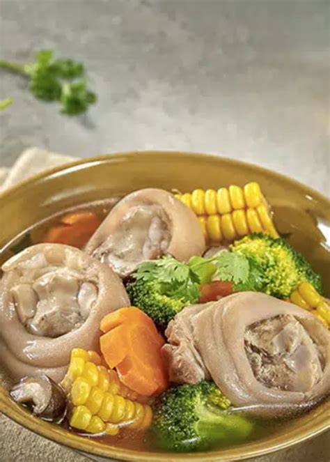 Vegetable pork and pork soup - King Kong Milk Tea Menu