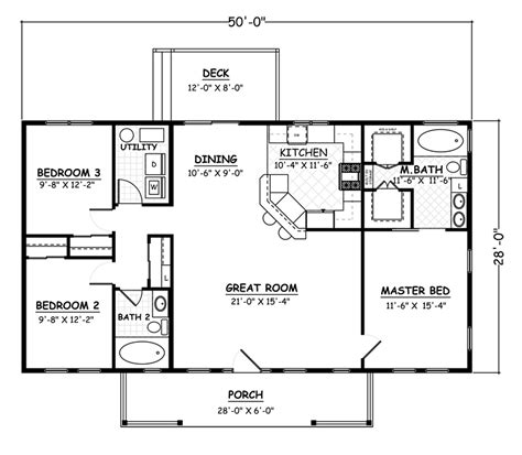 3000 Sf Ranch House Plans / House Plan 70849 Ranch Style With 750 Sq Ft 2 Bed : How about a ...