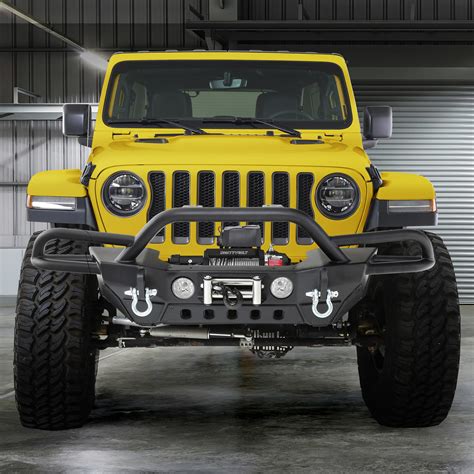 Smittybilt 77724 SRC Gen2 Front Bumper for 18-23 Jeep Wrangler JL & Gladiator JT | Quadratec