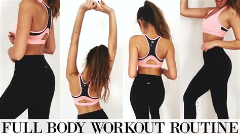 MY FULL BODY WORKOUT ROUTINE | Get Healthy With Me - YouTube