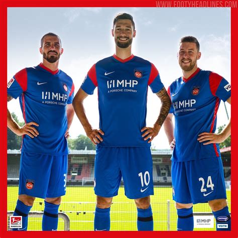 Heidenheim 21-22 Home, Away, Third & Goalkeeper Kits Released - New ...