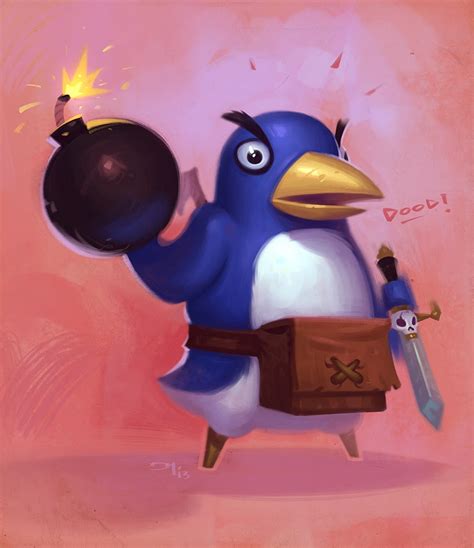 Jon McConnell Art Blog: Prinny dood!