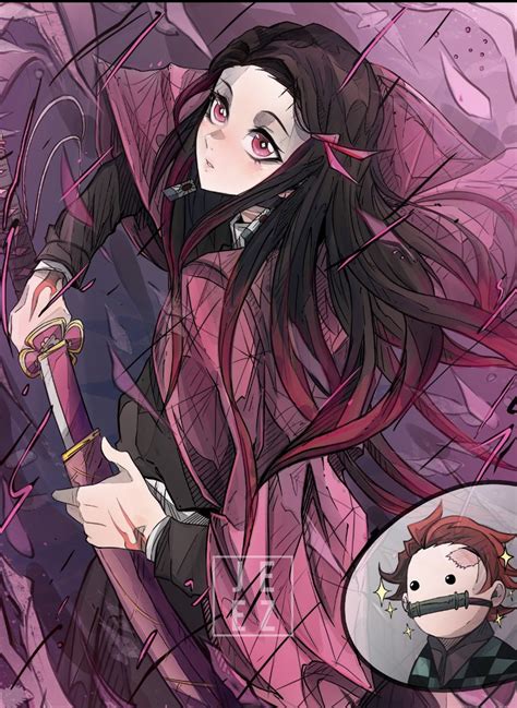 Demon Slayer Nezuko : r/AnimeART