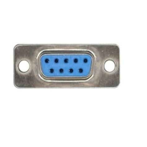 DB9 Female Connector for Cable Assembly - Blue Color