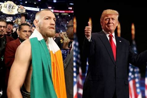 How Conor McGregor's attitude towards Donald Trump changed over the years