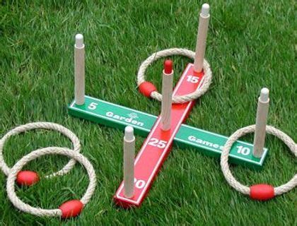 traditional quoits game hire for your wedding day!