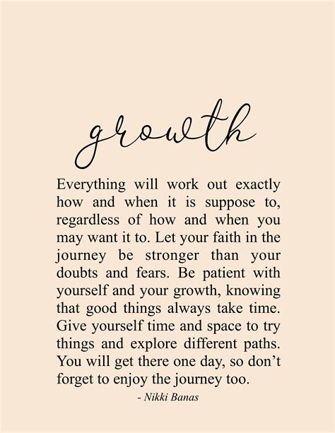 Growth Quote & Poetry - Nikki Banas, Walk the Earth | Encouragement ...