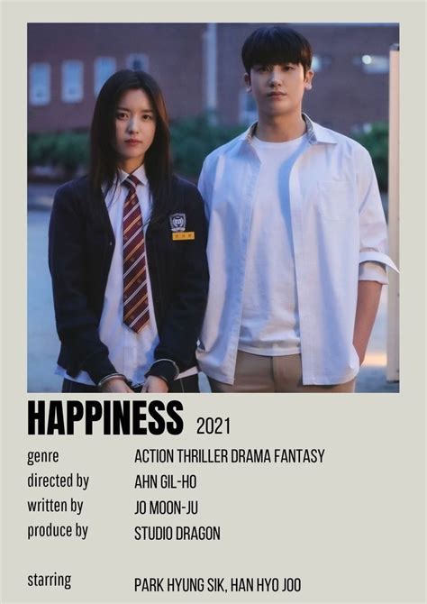 Póster K-drama Happiness | Korean drama series, Korean drama movies ...